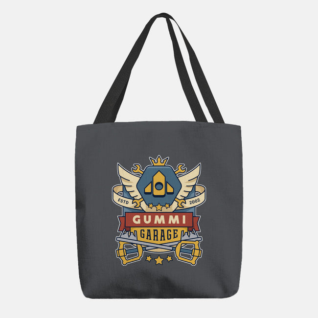 The Gummi Garage Emblem-None-Basic Tote-Bag-LAGELANTEE