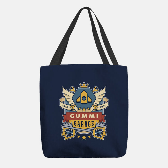 The Gummi Garage Emblem-None-Basic Tote-Bag-LAGELANTEE