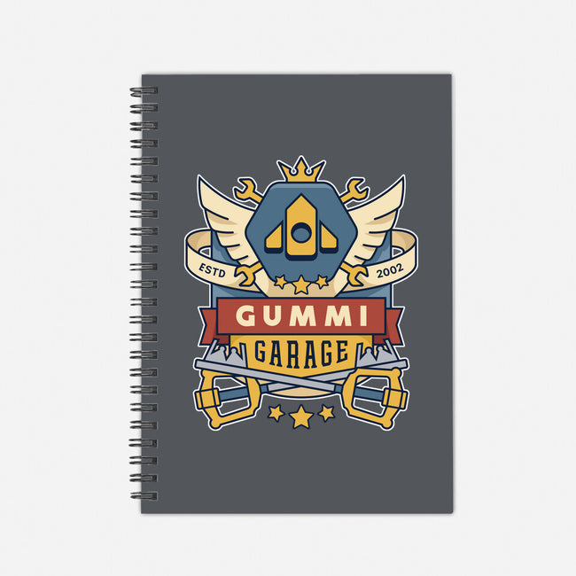 The Gummi Garage Emblem-None-Dot Grid-Notebook-LAGELANTEE