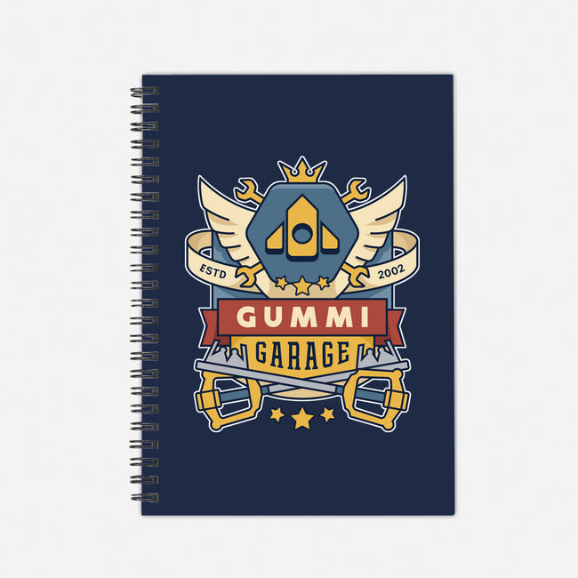 The Gummi Garage Emblem-None-Dot Grid-Notebook-LAGELANTEE