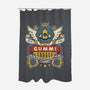 The Gummi Garage Emblem-None-Polyester-Shower Curtain-LAGELANTEE