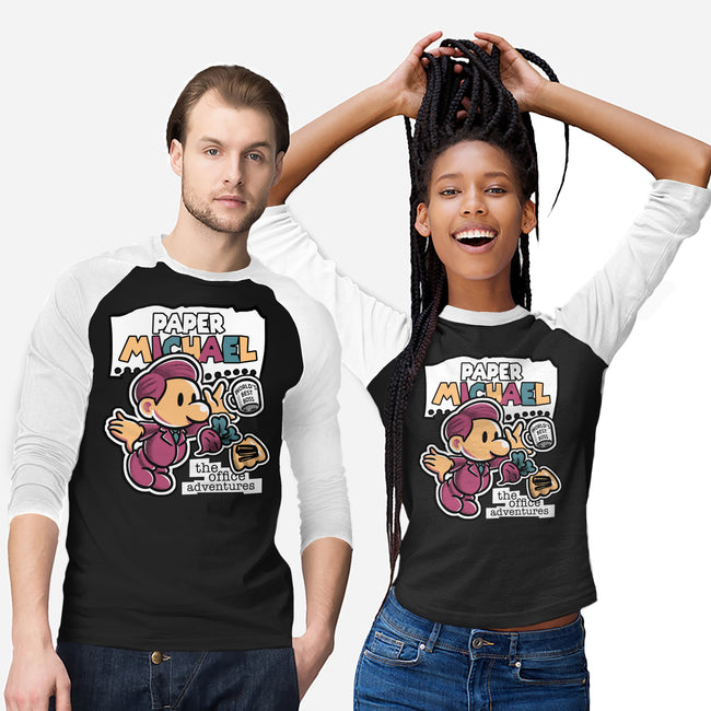 Paper Michael-Unisex-Baseball-Tee-estudiofitas