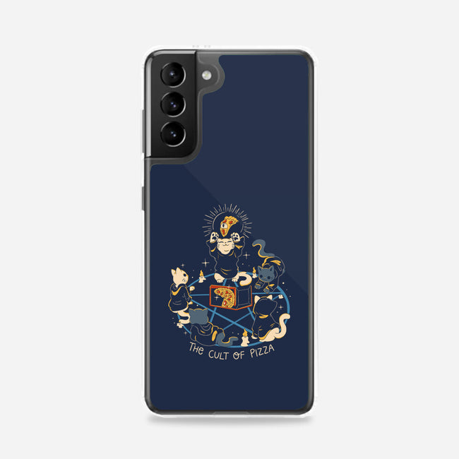 The Cult Of Pizza-Samsung-Snap-Phone Case-yumie