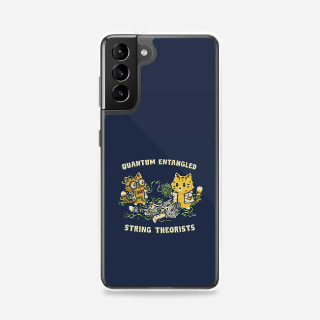 Quantum Entangled String Theorists-Samsung-Snap-Phone Case-kg07