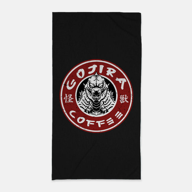 Gojira Coffee-None-Beach-Towel-daobiwan