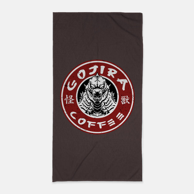 Gojira Coffee-None-Beach-Towel-daobiwan