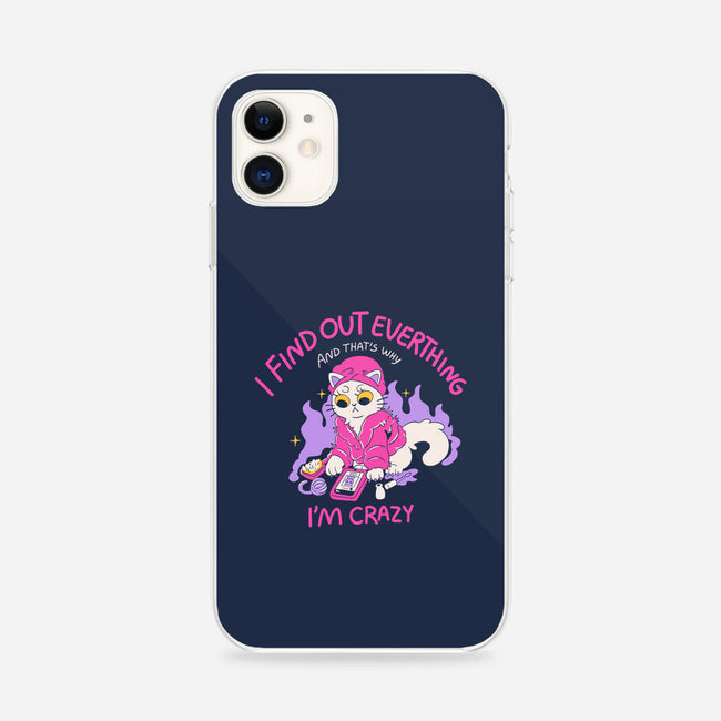 I Find Out Everything-iPhone-Snap-Phone Case-yumie