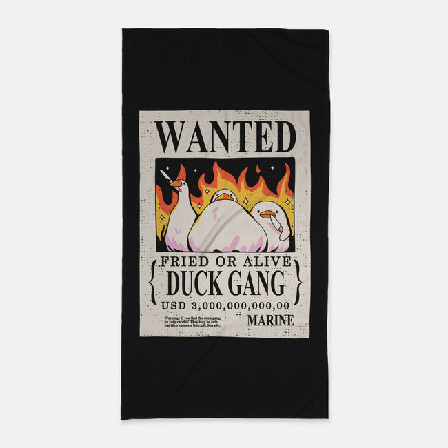 Duck Gang-None-Beach-Towel-yumie