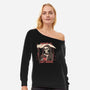 As Dark As My Soul-Womens-Off Shoulder-Sweatshirt-yumie