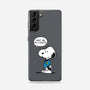 Dogtor Leonard McSnoop-Samsung-Snap-Phone Case-DrMonekers