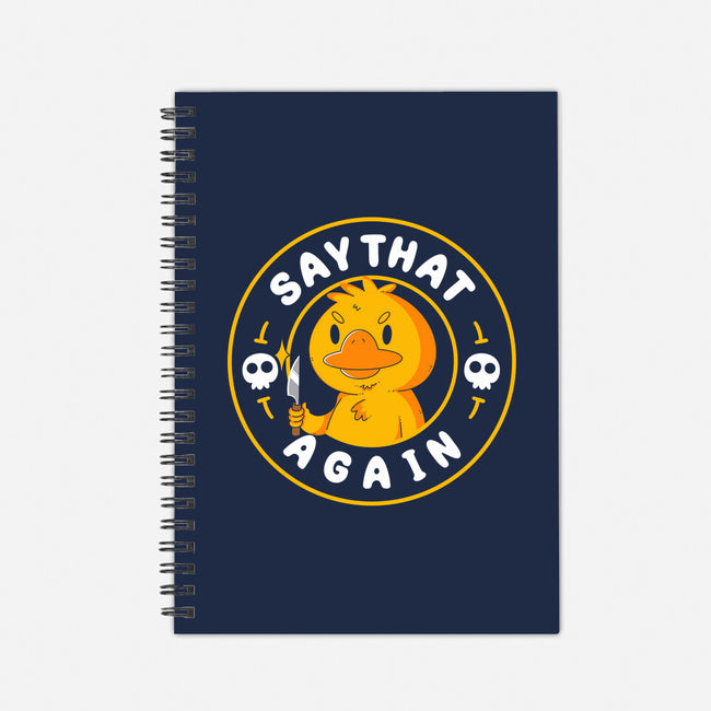 Say That Again-None-Dot Grid-Notebook-Tri haryadi