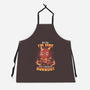 Burnout Dragon-Unisex-Kitchen-Apron-koalastudio