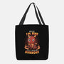 Burnout Dragon-None-Basic Tote-Bag-koalastudio