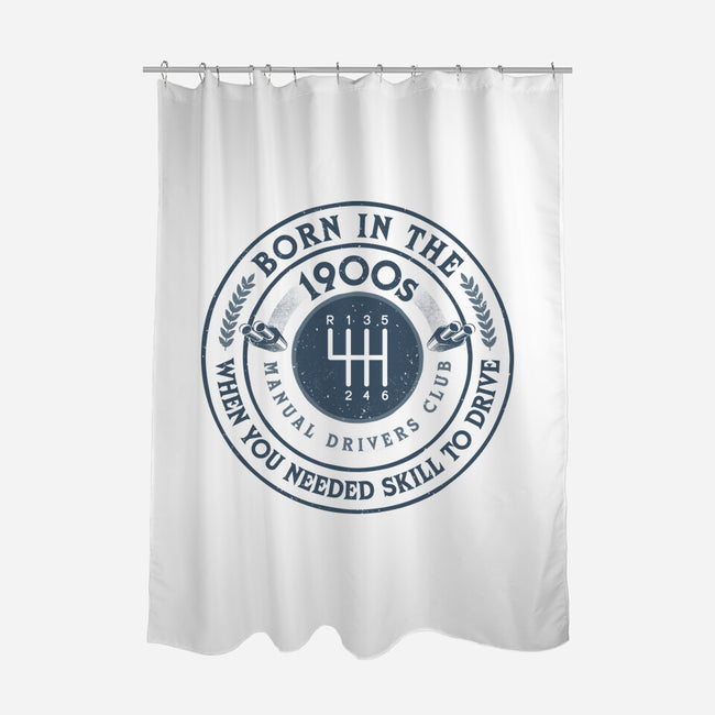 Vintage Driver-None-Polyester-Shower Curtain-rocketman_art