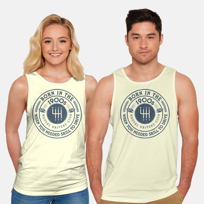 Vintage Driver-Unisex-Basic-Tank-rocketman_art