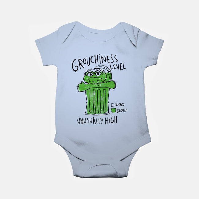 High Grouchiness Level-Baby-Basic-Onesie-demonigote