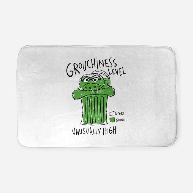 High Grouchiness Level-None-Memory Foam-Bath Mat-demonigote