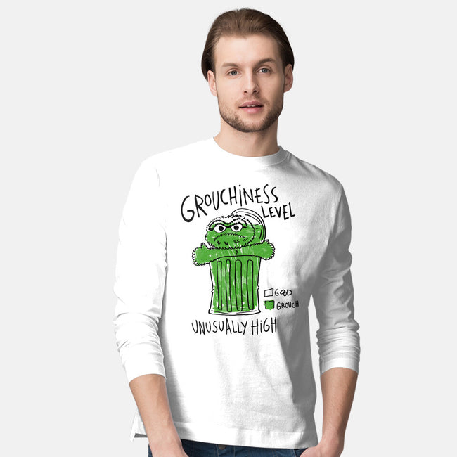 High Grouchiness Level-Mens-Long Sleeved-Tee-demonigote