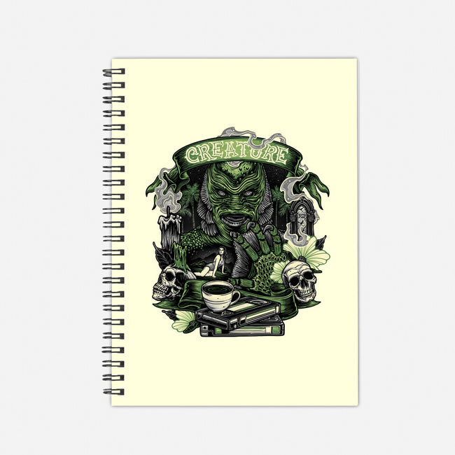 Creature Of The Deep-None-Dot Grid-Notebook-glitchygorilla