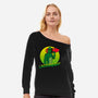 Lagoonwatch-Womens-Off Shoulder-Sweatshirt-jasesa