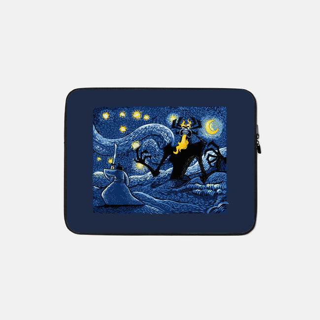 Starry Duel-None-Zippered-Laptop Sleeve-daobiwan