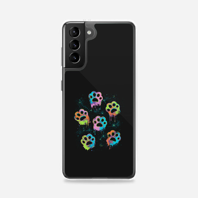 Nebula Paws-Samsung-Snap-Phone Case-IKILO