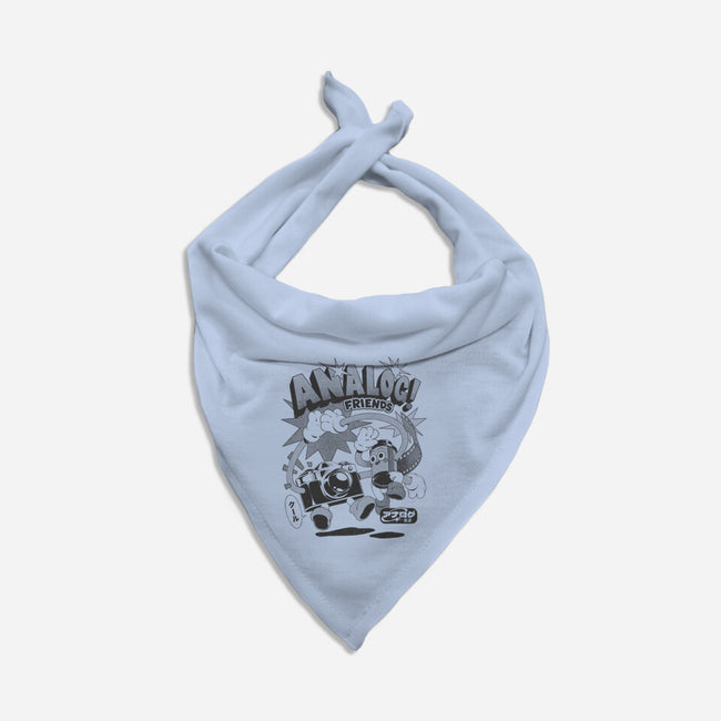 Analog Friends-Dog-Bandana-Pet Collar-ilustrata