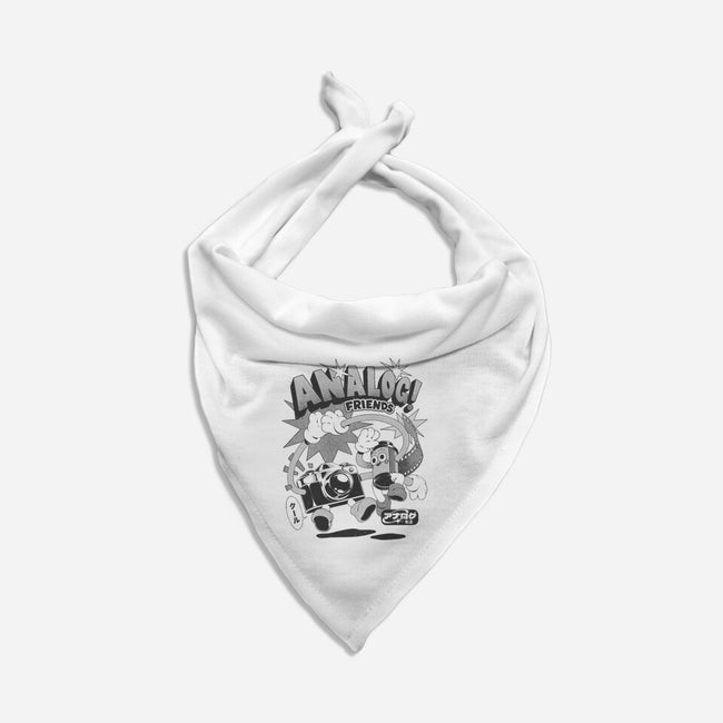 Analog Friends-Dog-Bandana-Pet Collar-ilustrata