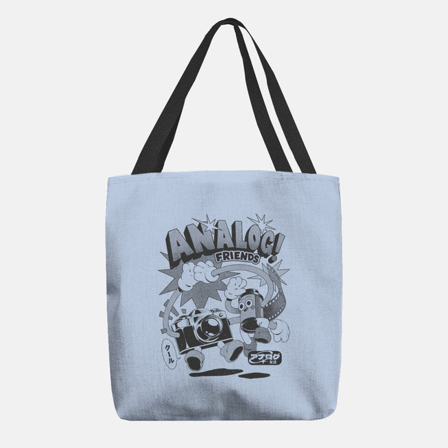 Analog Friends-None-Basic Tote-Bag-ilustrata