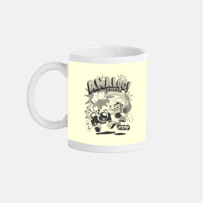 Analog Friends-None-Mug-Drinkware-ilustrata