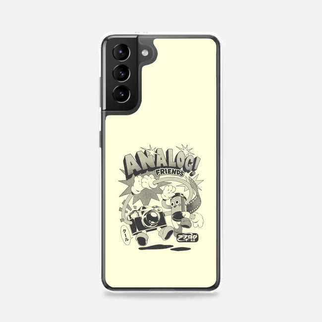 Analog Friends-Samsung-Snap-Phone Case-ilustrata