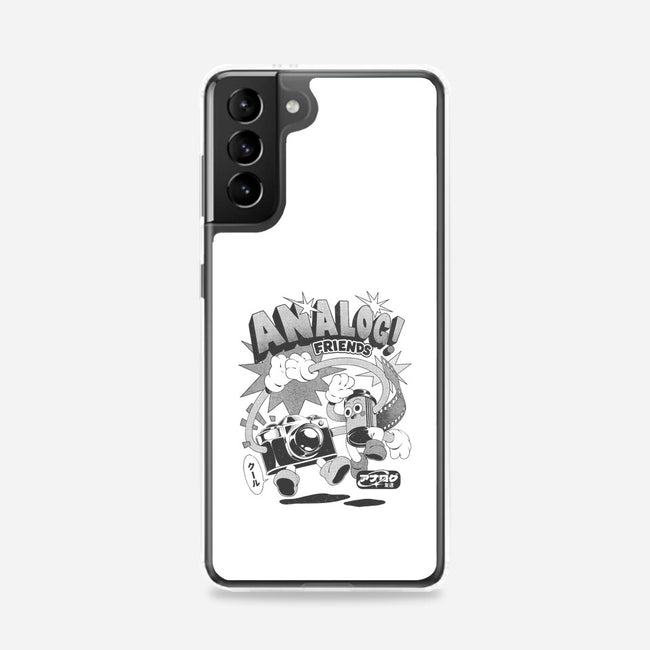 Analog Friends-Samsung-Snap-Phone Case-ilustrata