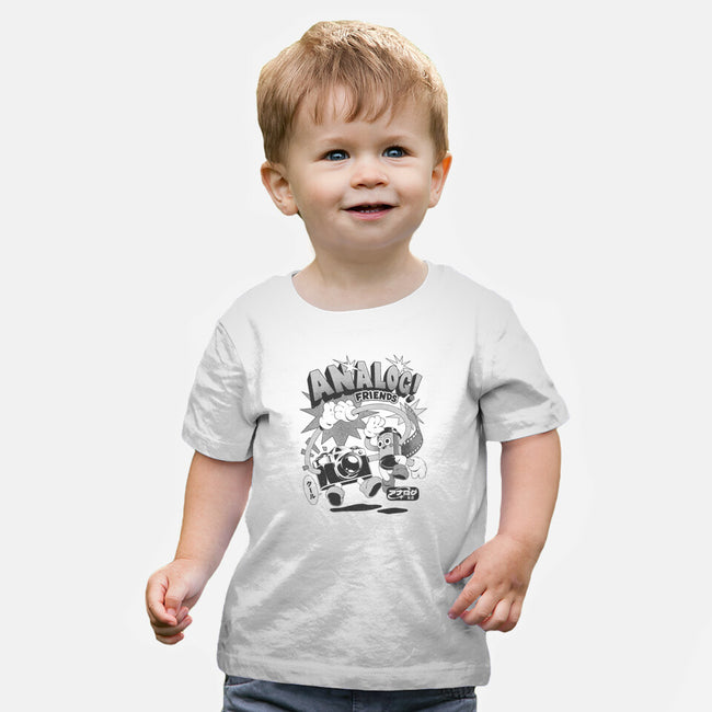 Analog Friends-Baby-Basic-Tee-ilustrata