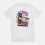 Anime Tape-Womens-Fitted-Tee-ilustrata