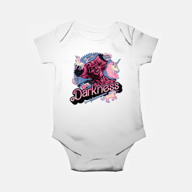 All Hail The Darkness-Baby-Basic-Onesie-glitchygorilla