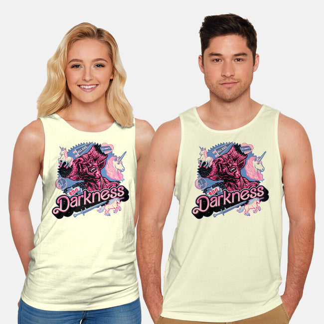 All Hail The Darkness-Unisex-Basic-Tank-glitchygorilla