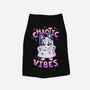 Chaotic Vibes-Dog-Basic-Pet Tank-Geekydog