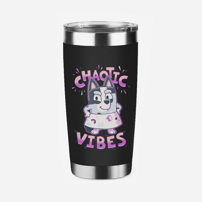 Chaotic Vibes-None-Stainless Steel Tumbler-Drinkware-Geekydog