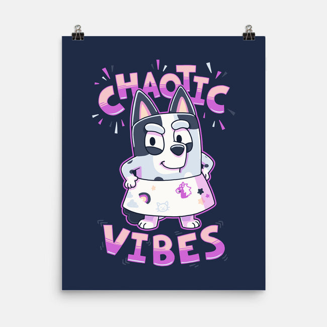 Chaotic Vibes-None-Matte-Poster-Geekydog