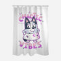 Chaotic Vibes-None-Polyester-Shower Curtain-Geekydog