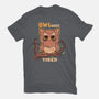 Owlways Tired-Womens-Fitted-Tee-TechraNova