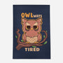 Owlways Tired-None-Indoor-Rug-TechraNova