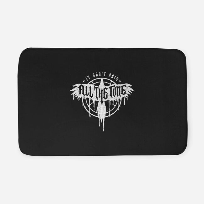 A Crow In The Rain-None-Memory Foam-Bath Mat-demonigote