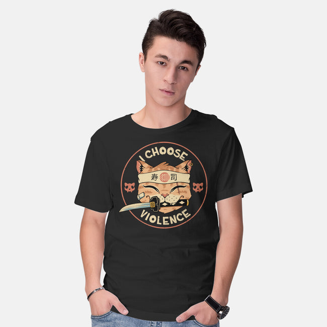 Fierce Meowster Cat-Mens-Basic-Tee-vp021