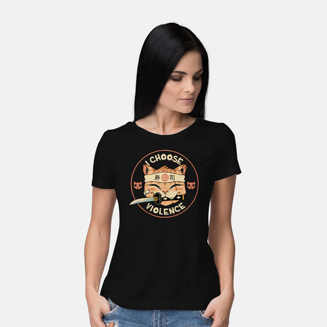 Fierce Meowster Cat-Womens-Basic-Tee-vp021