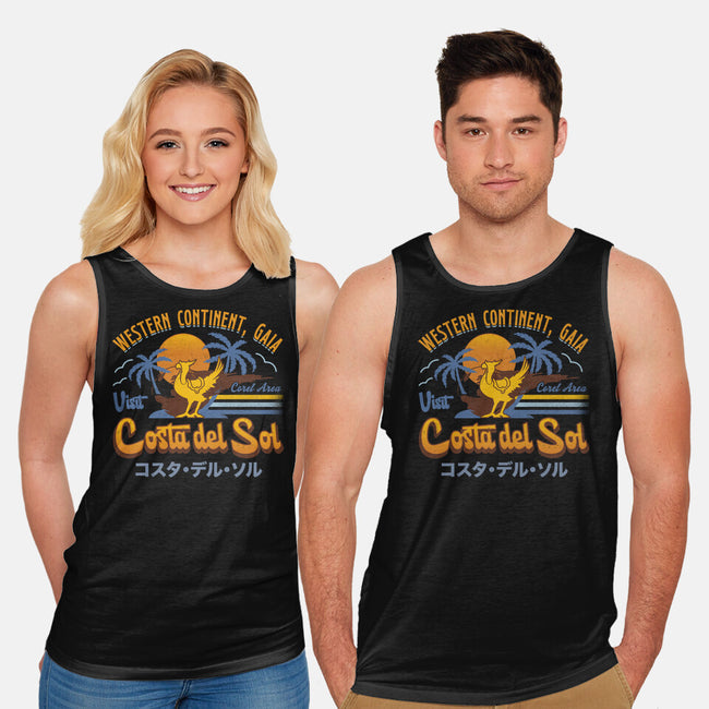 Costa Del Sol Vintage-Unisex-Basic-Tank-LAGELANTEE