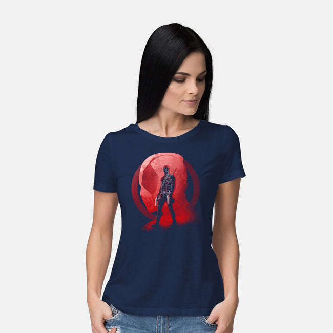 Negative Merc-Womens-Basic-Tee-Donnie