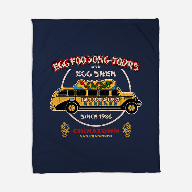 Egg Foo Yong Tours Chinatown-None-Fleece-Blanket-sachpica