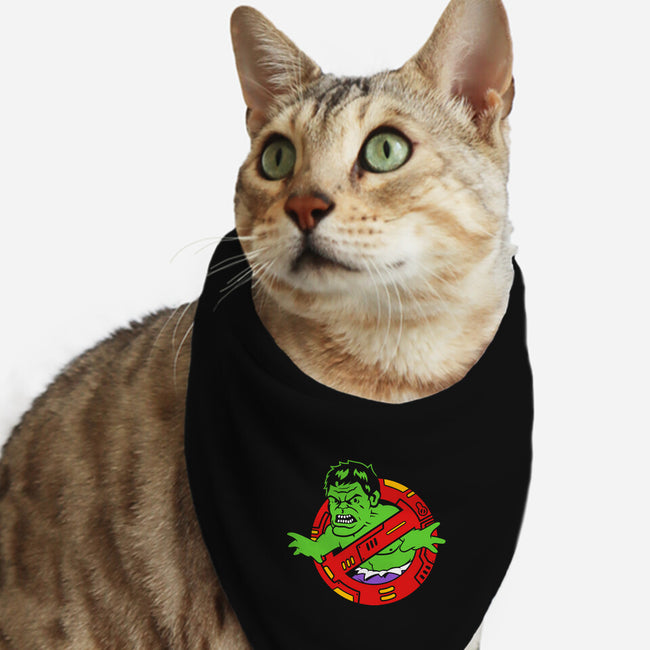 Hulkbuster-Cat-Bandana-Pet Collar-demonigote