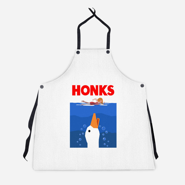 HONKS-Unisex-Kitchen-Apron-demonigote